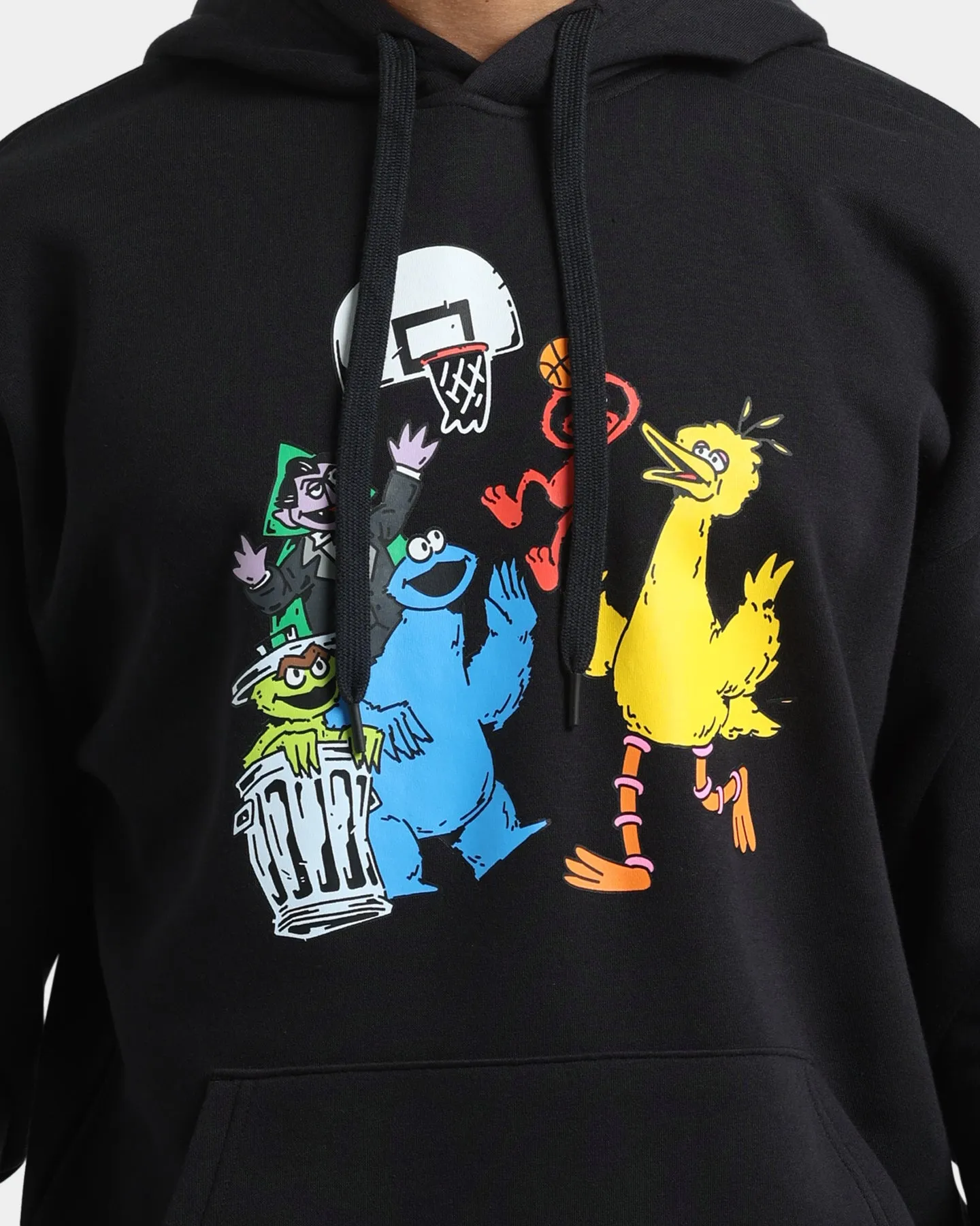 Under Armour Curry Sesame Street Squad Hoodie Black