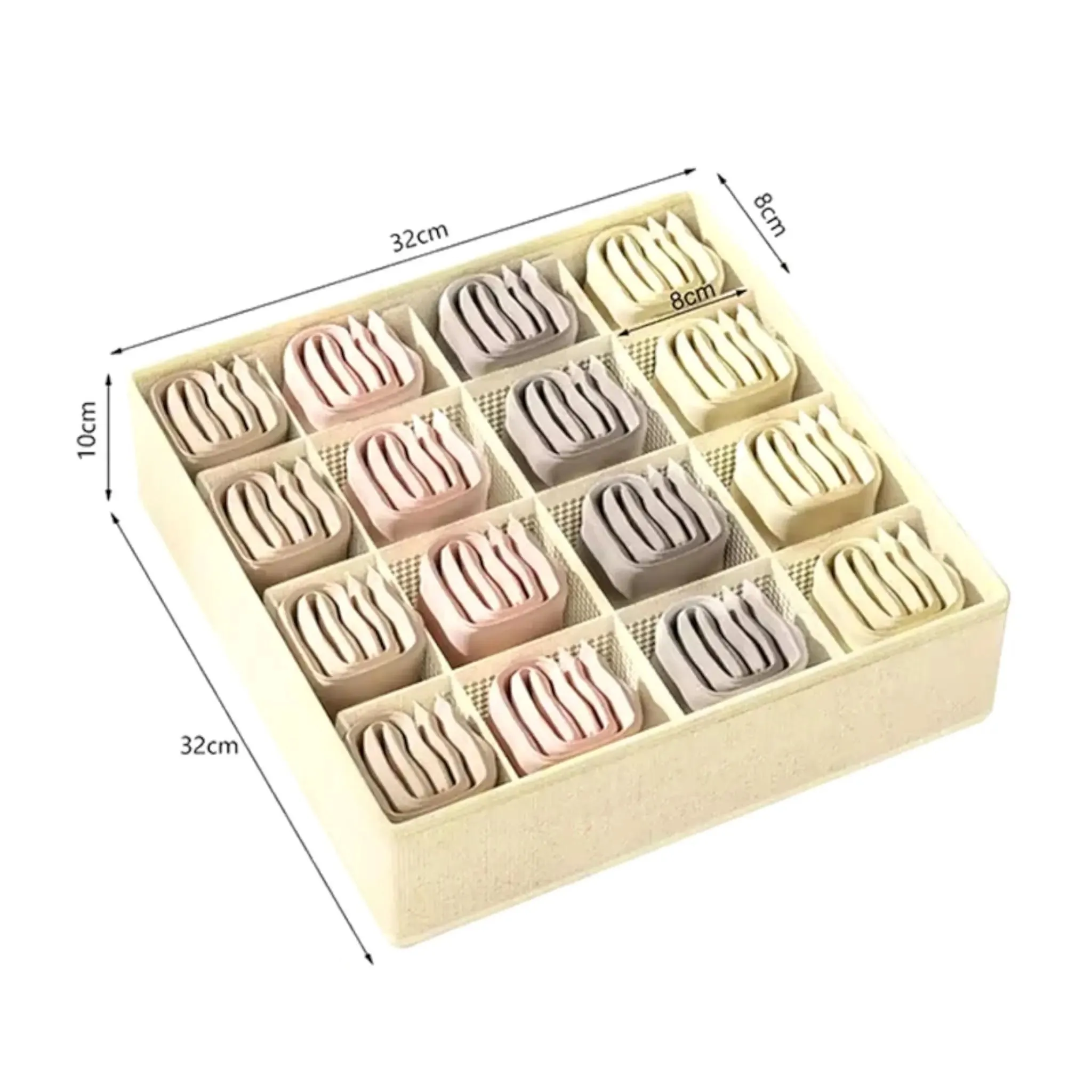 Underwear Storage Box – Drawer Organizer with 16, 24, or 7 Grids