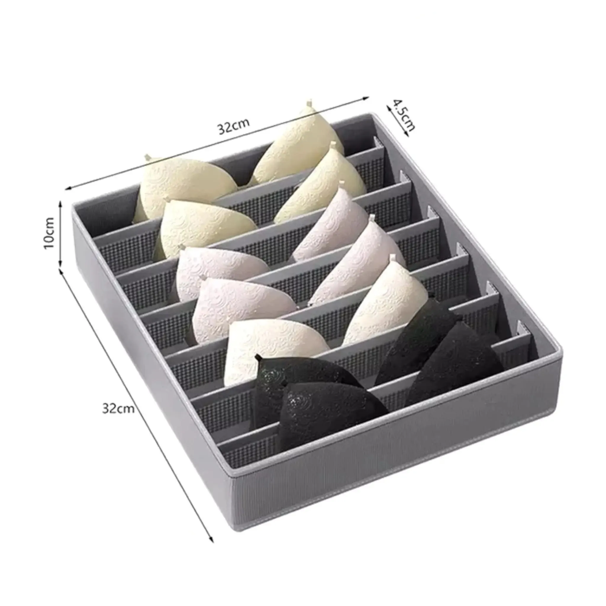 Underwear Storage Box – Drawer Organizer with 16, 24, or 7 Grids