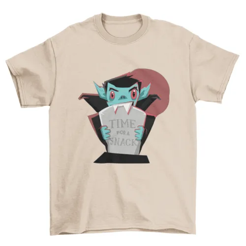 Vampire Snack Time Tee