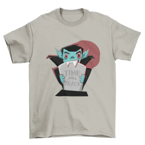 Vampire Snack Time Tee