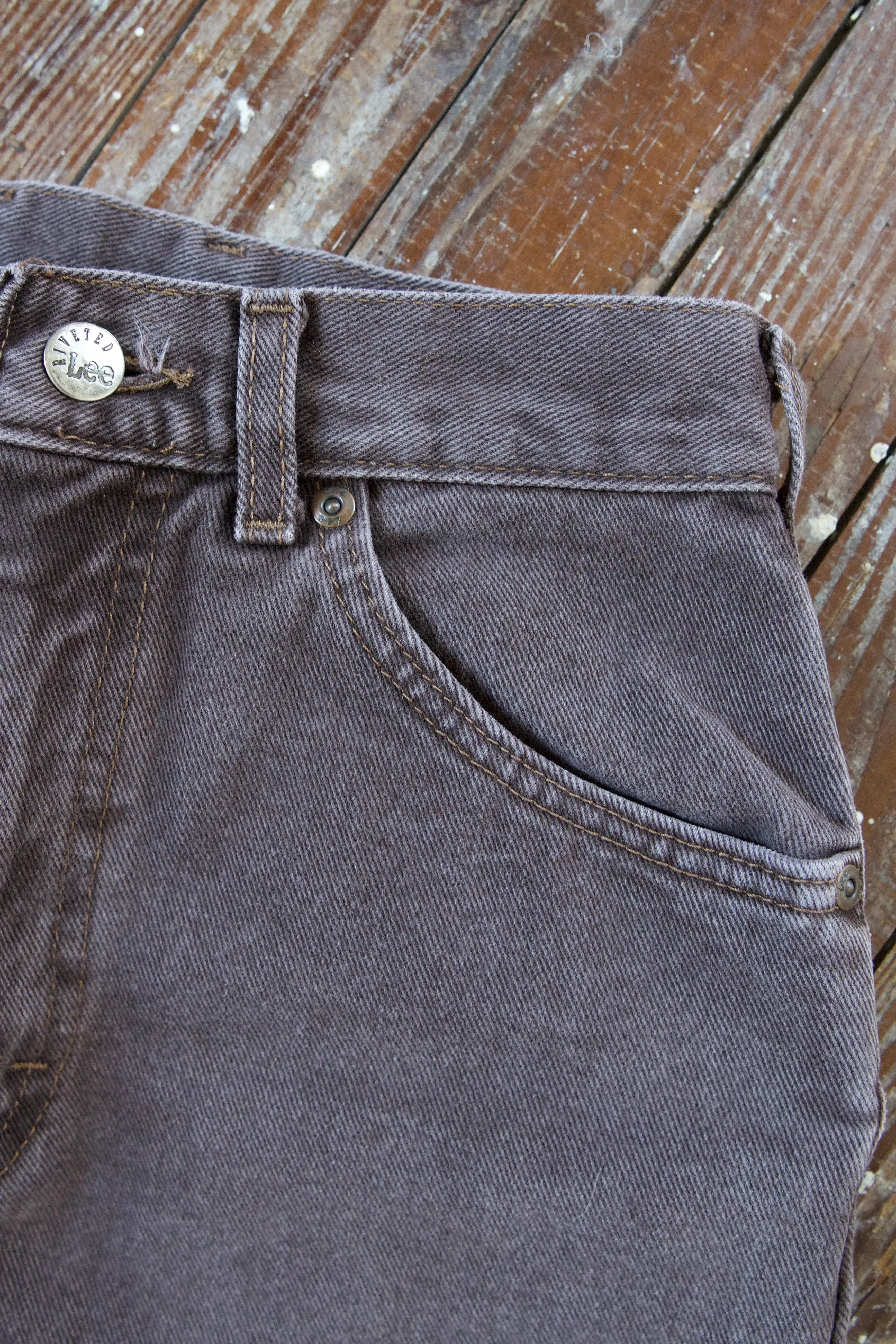 Vintage Lee Walnut Jeans - 26" Waist