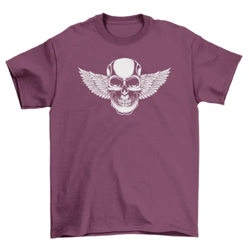 Winged Skull Tee