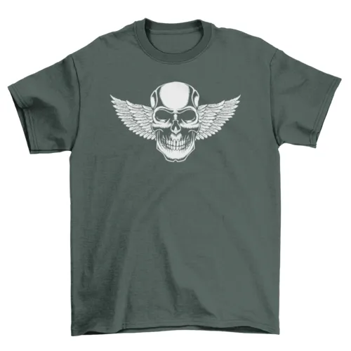 Winged Skull Tee