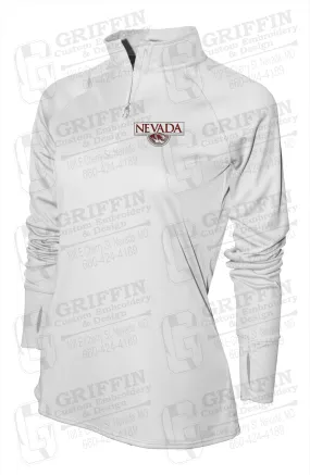Women's Dry-Fit 1/4 Zip - Nevada Tigers 22-K