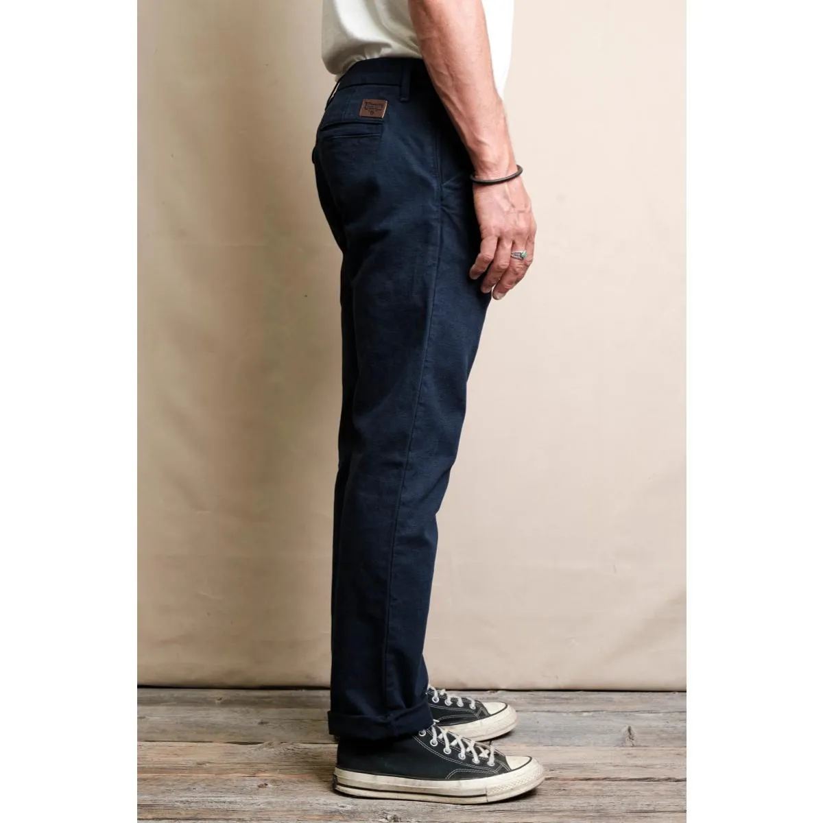 Workers Chino Slim Fit 14oz Slub Navy