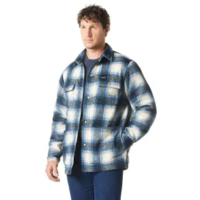 Wrangler | Flannel Sherpa Lined Tannin Shirt Jacket